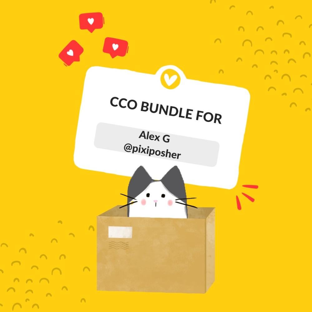CCO Bundle for Alex G @pixiposher